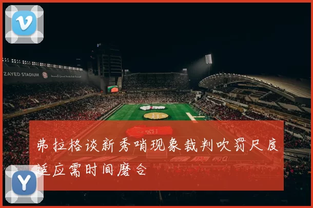 弗拉格谈新秀哨现象裁判吹罚尺度适应需时间磨合